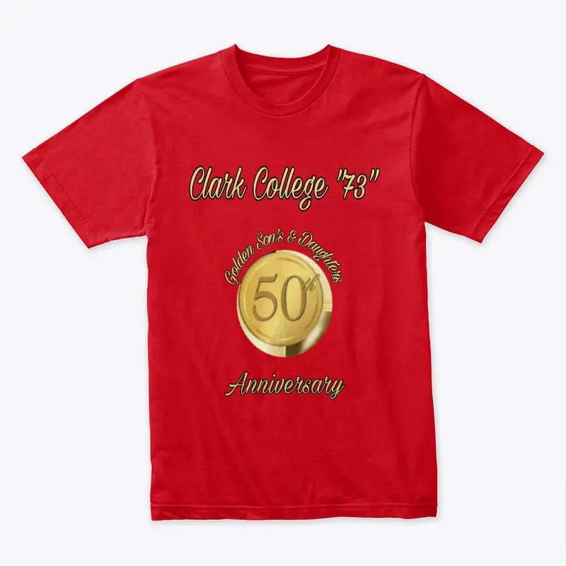 Clark College "73" 50th Anniv. Golden 