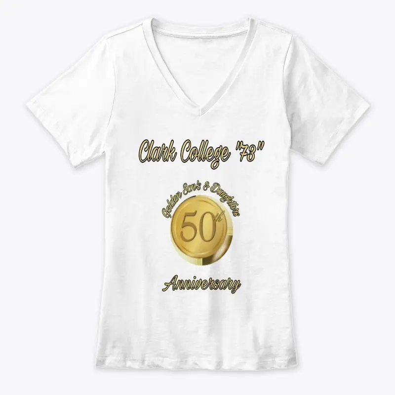 Clark College "73" 50th Anniv. Golden 