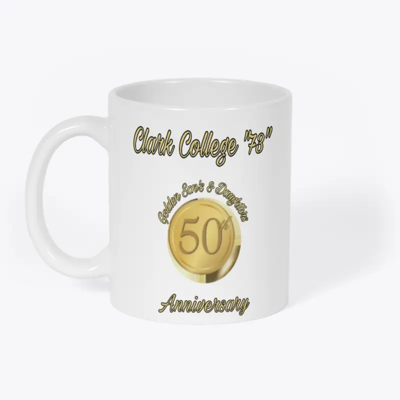 Clark College "73" 50th Anniv. Golden 