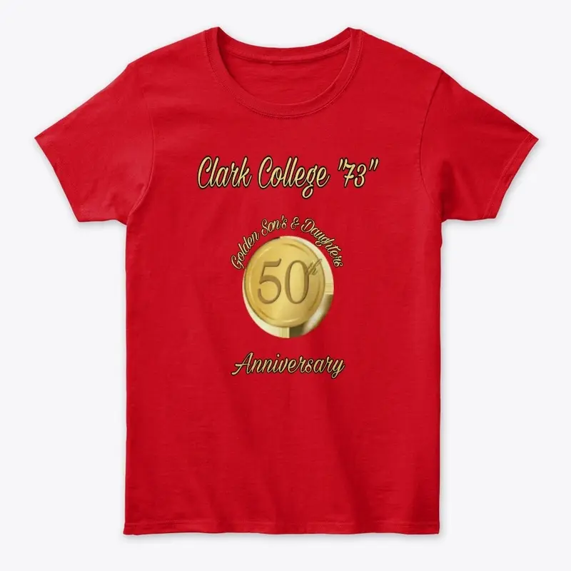 Clark College "73" 50th Anniv. Golden 