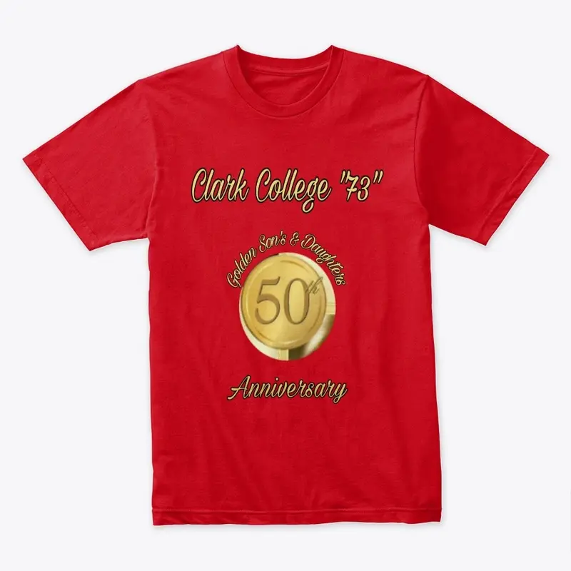 Clark College "73" 50th Anniv. Golden 